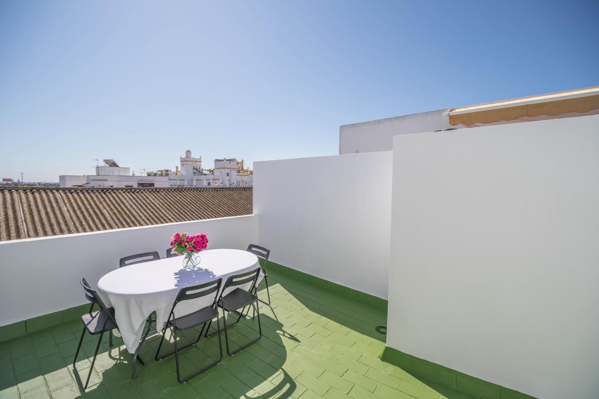 Appartamento El Teatro-atico con terraza El Puerto de Santa María Esterno foto