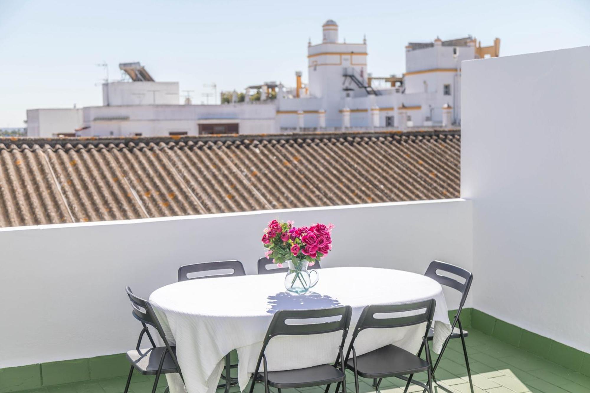 Appartamento El Teatro-atico con terraza El Puerto de Santa María Esterno foto