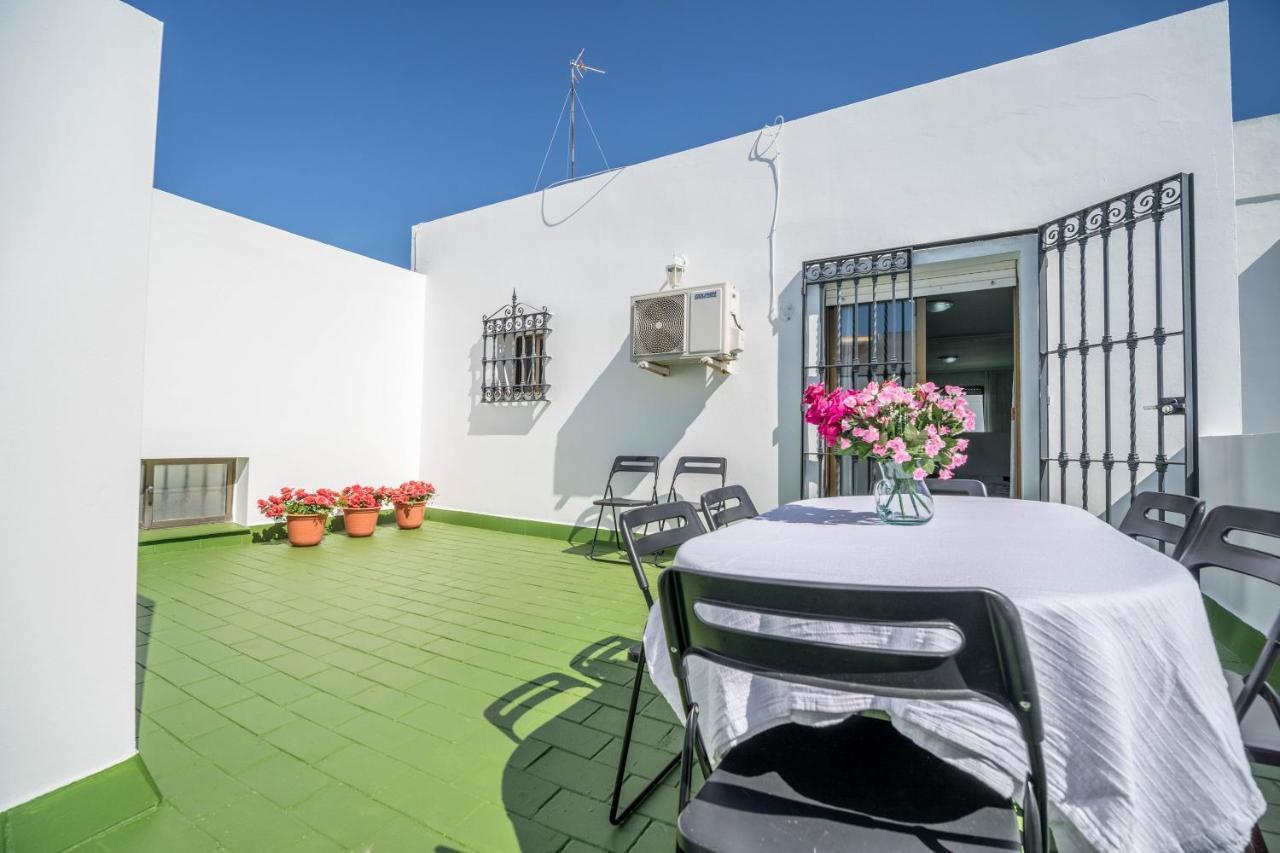 Appartamento El Teatro-atico con terraza El Puerto de Santa María Esterno foto